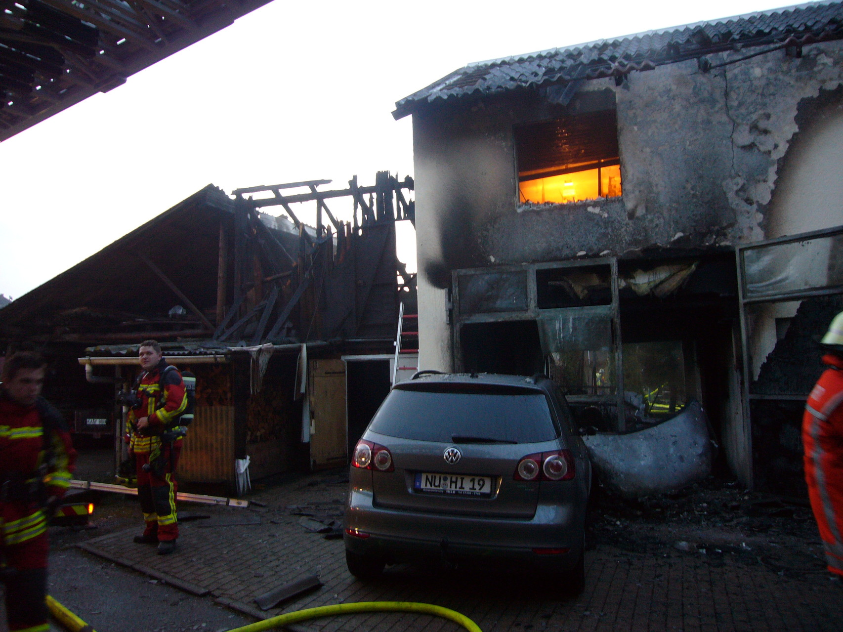 Brand in der Neibsheimer Straße
