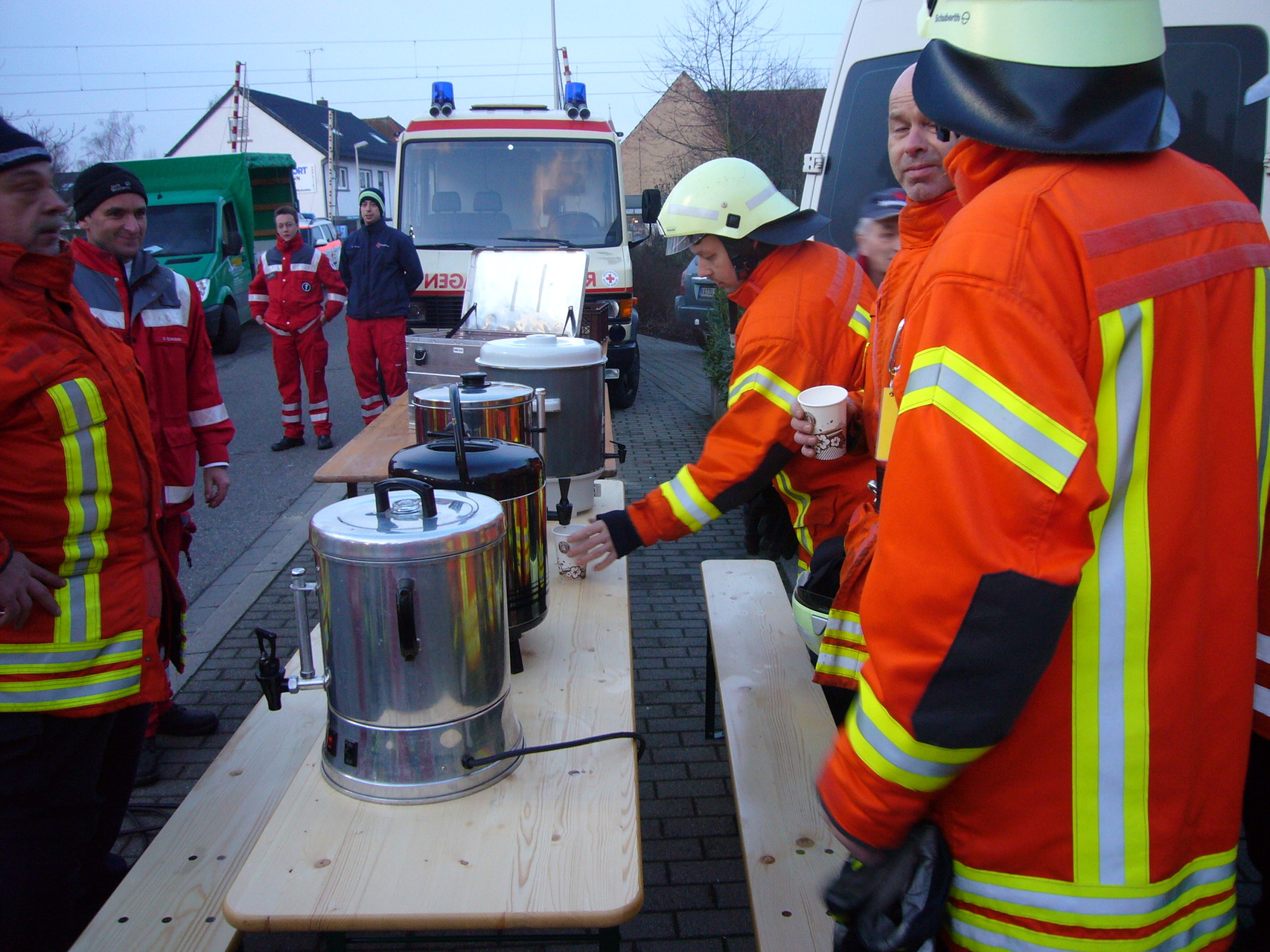 Brand in der Neibsheimer Straße
